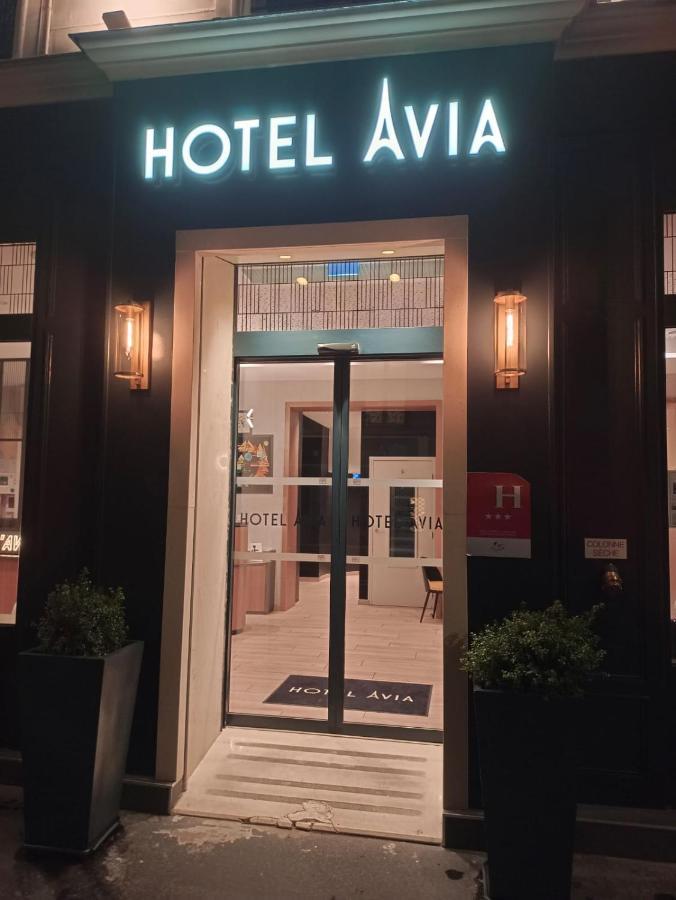 Avia Hotel Saphir Montparnasse Paris Exterior foto