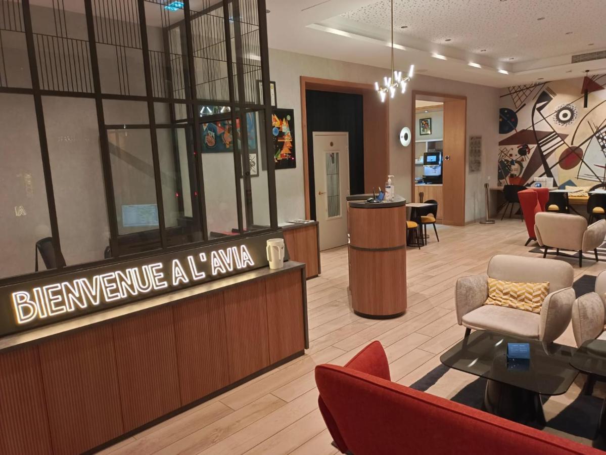 Avia Hotel Saphir Montparnasse Paris Exterior foto