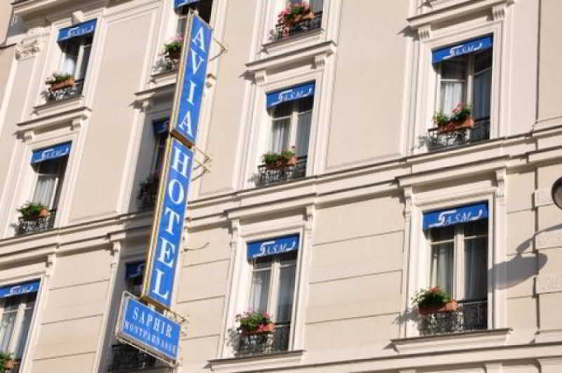 Avia Hotel Saphir Montparnasse Paris Exterior foto
