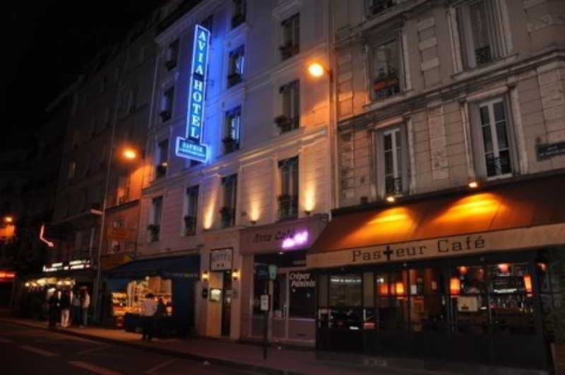 Avia Hotel Saphir Montparnasse Paris Exterior foto