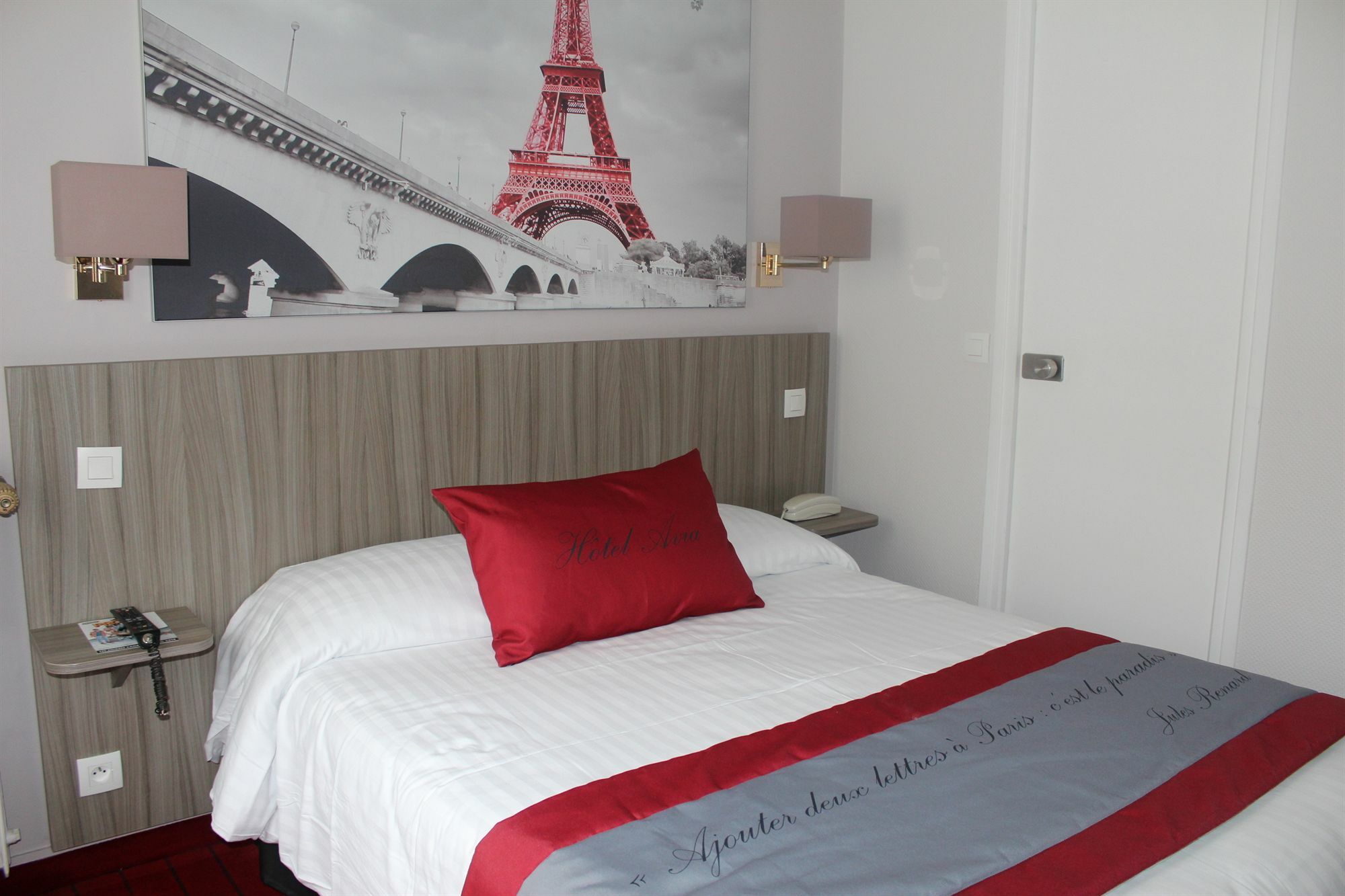 Avia Hotel Saphir Montparnasse Paris Exterior foto